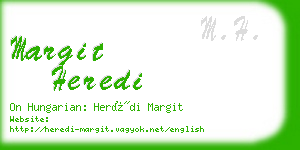 margit heredi business card